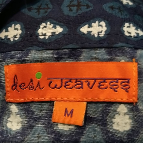 Desi Weavess Indigo Sleeveless Jodhpuri Jumpsuit - Picture 12 of 13